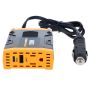 PowerDrive PWD120 120 Watt Power Inverter Slim 12v DC to 110v AC with Outlet and 2 USB Ports