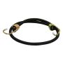 RoadPro 32in Heavy-Duty Jack Strap Coated Hooks RPTS32 32-Inch Bungee Cord-Black