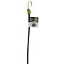 RoadPro 32in Heavy-Duty Jack Strap Coated Hooks RPTS32 32-Inch Bungee Cord-Black