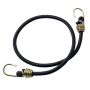 RoadPro 32in Heavy-Duty Jack Strap Coated Hooks RPTS32 32-Inch Bungee Cord-Black