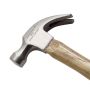 RoadPro 16 Oz Claw Hammer SST-50100 Drop-Forged Steel Head Anti-Vibration Wooden Handle-16 Ounces